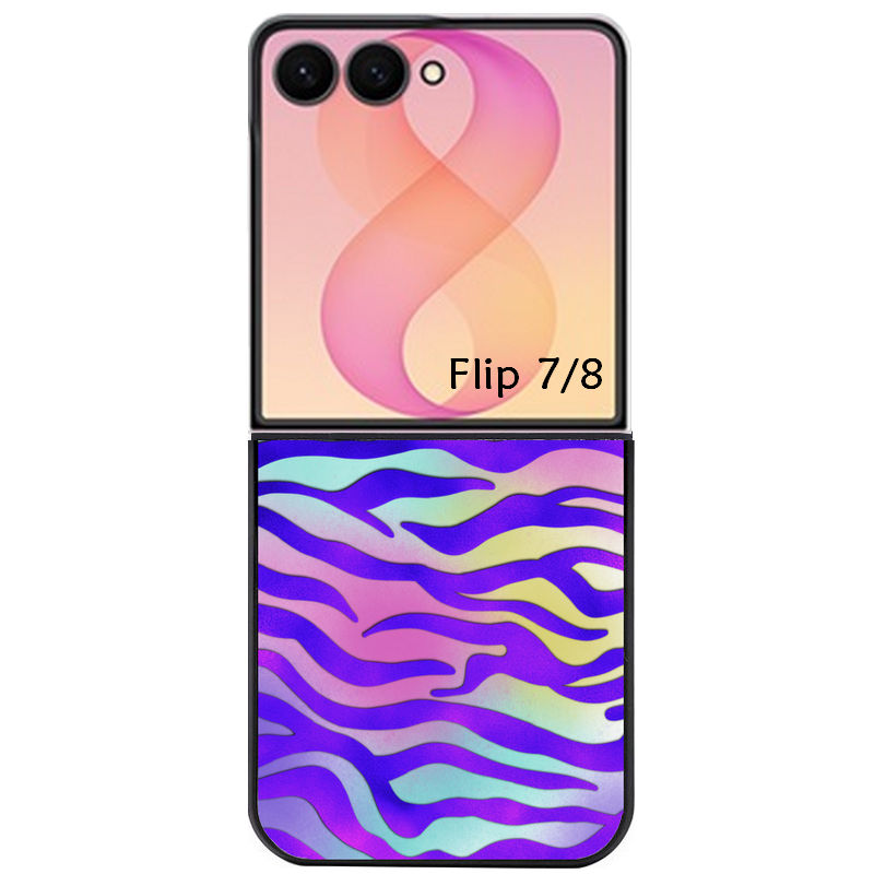 Coque pour Z FLIP 6 7 8 zebre color