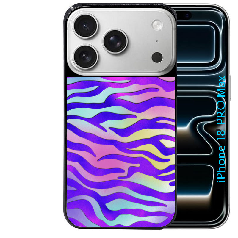Coque pour Iphone 18 / PRO / PRO MAX / 18E zebre color