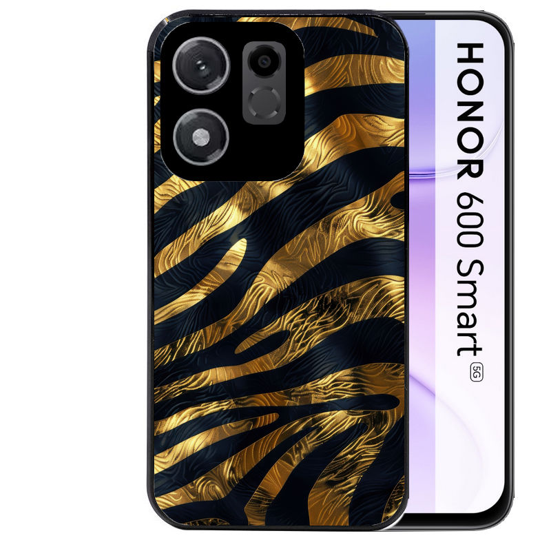 Coque pour Honor 600 SMART zebre gold