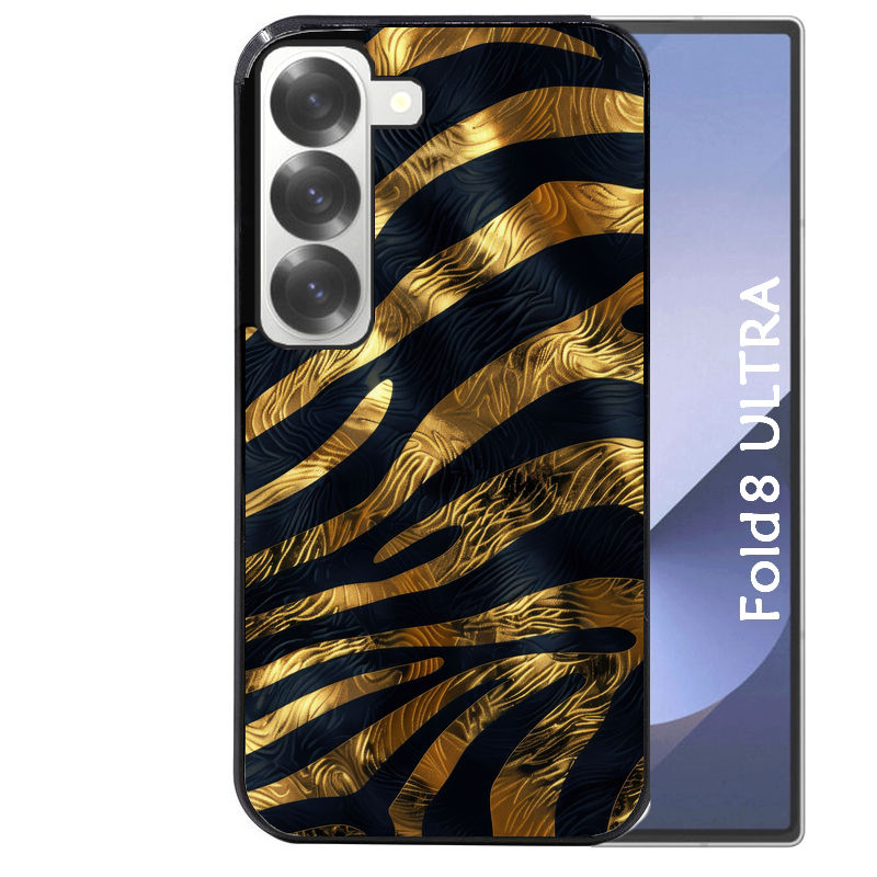 Coque pour Z Fold 8 / ULTRA zebre gold