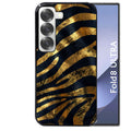 Coque pour Z FOLD 8 ULTRA zebre gold