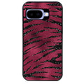 Coque pour Pixel 8A 9A 10A zebre grenat