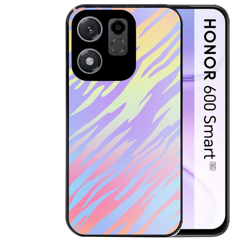 Coque pour Honor 600 SMART zebre pastel