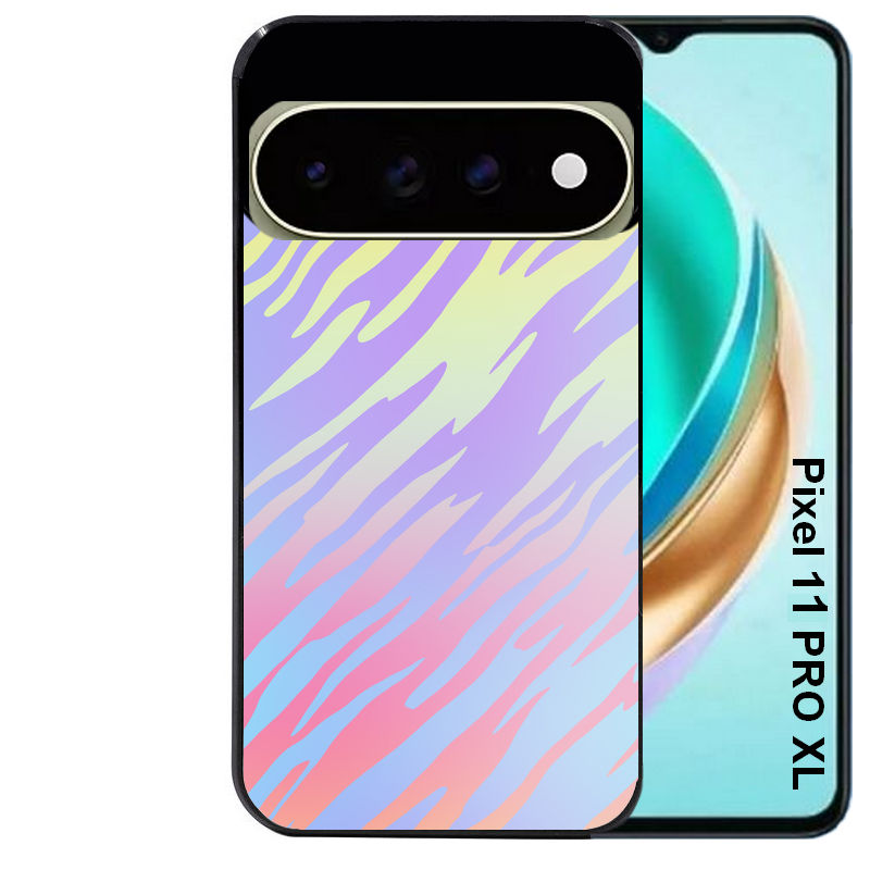 Coque pour Pixel 10 / 11 / PRO / XL zebre pastel