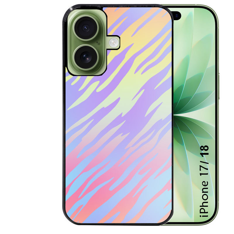 Coque pour Iphone 18 / PRO / PRO MAX / 18E zebre pastel