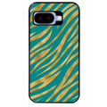 Coque pour Pixel 8A 9A 10A zebre vert