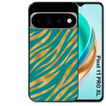 Coque pour Pixel 10 / 11 / PRO / XL zebre vert