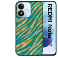 Coque pour Redmi Note 17 et PRO 4G 5G Max zebre vert