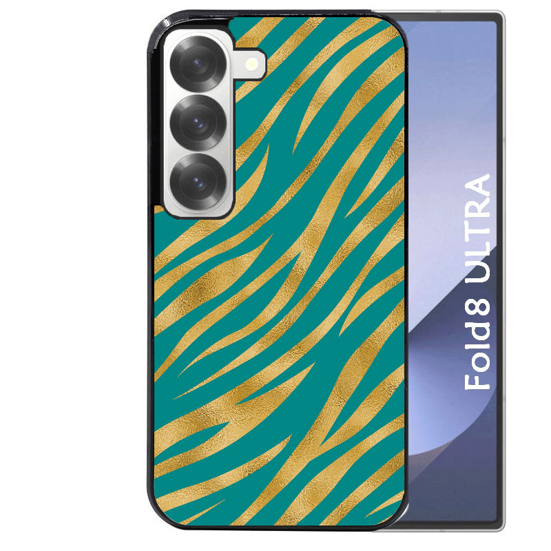 Coque pour Z Fold 8 / ULTRA zebre vert
