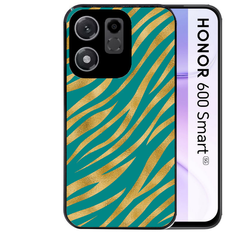 Coque pour Honor 600 SMART zebre vert