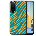 Coque pour POCO C81 PRO zebre vert
