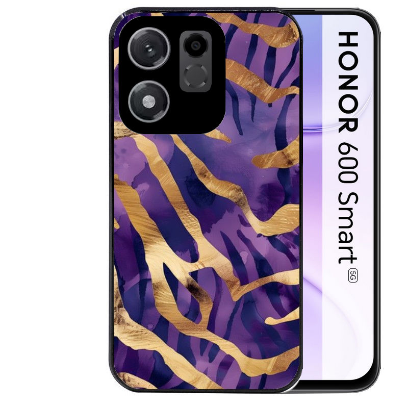 Coque pour Honor 600 SMART zebre violet