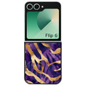 Coque pour Z FLIP 6 7 8 zebre violet