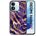 Coque pour Redmi Note 17 et PRO 4G 5G Max zebre violet