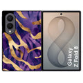 Coque pour Z FOLD 8 zebre violet