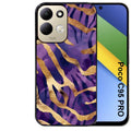 Coque pour POCO C95 PRO zebre violet