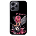 Coque noire taperso pour Redmi 12 4G et 5G avec motif fee rock personnalisee protection antichoc personnalisée